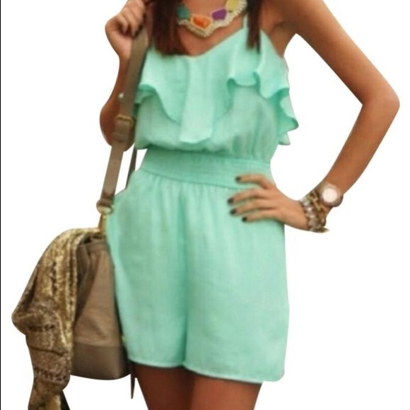BCBG mint romper - Picture 2 of 3